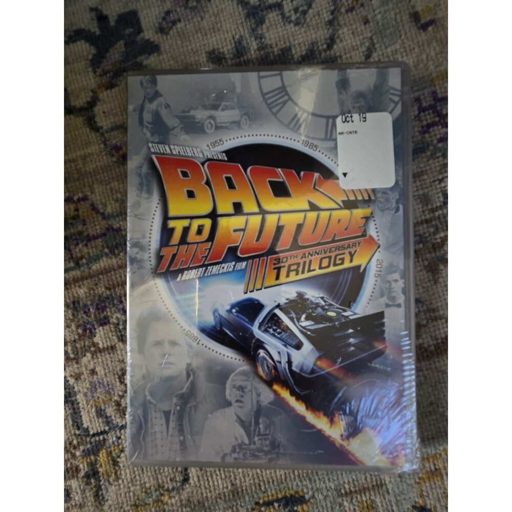 SEALED Back to the Future 30th Anniversary Trilogy DVD 2015  Universal Studios